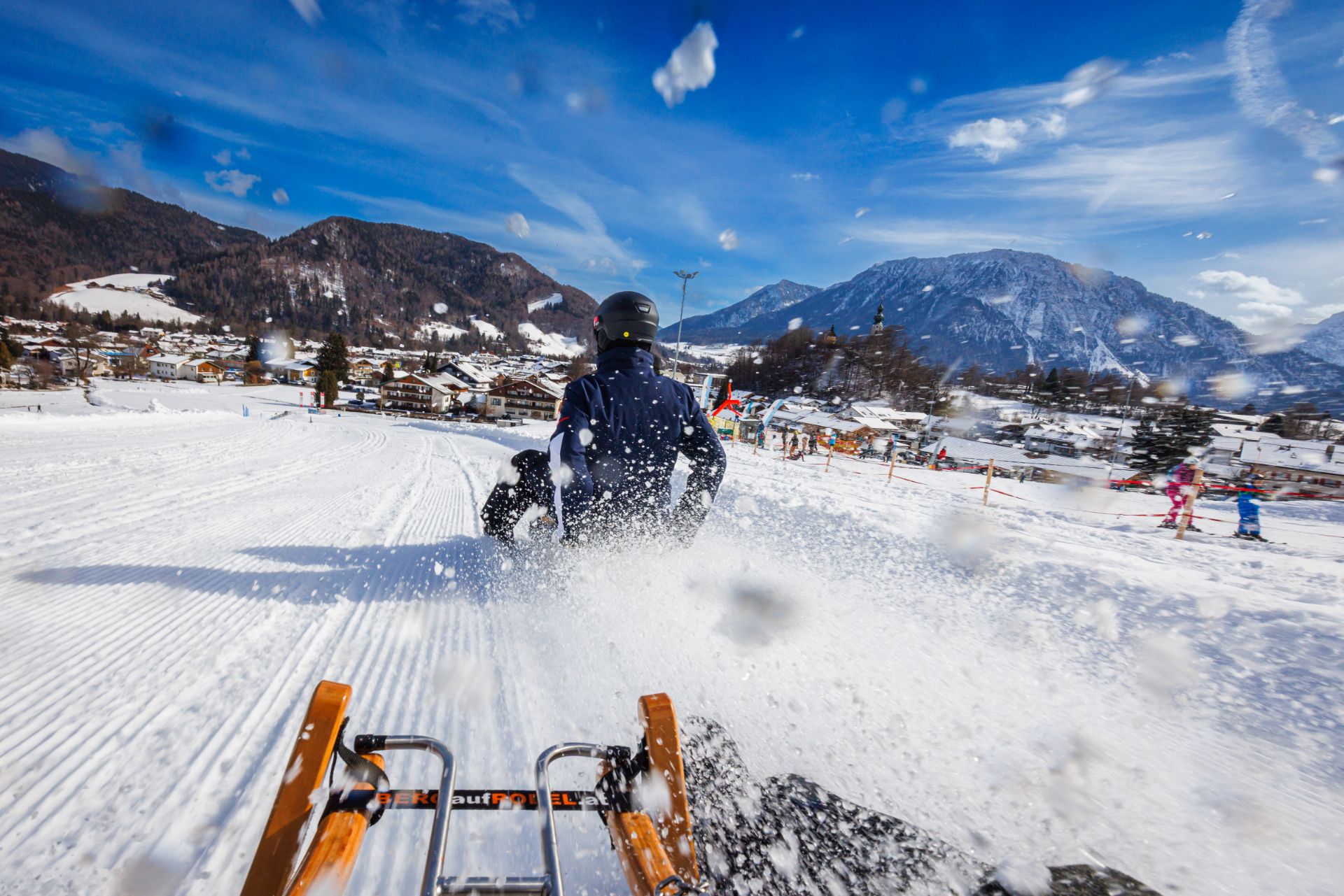 Bergauf-Rodeln am Westernberg