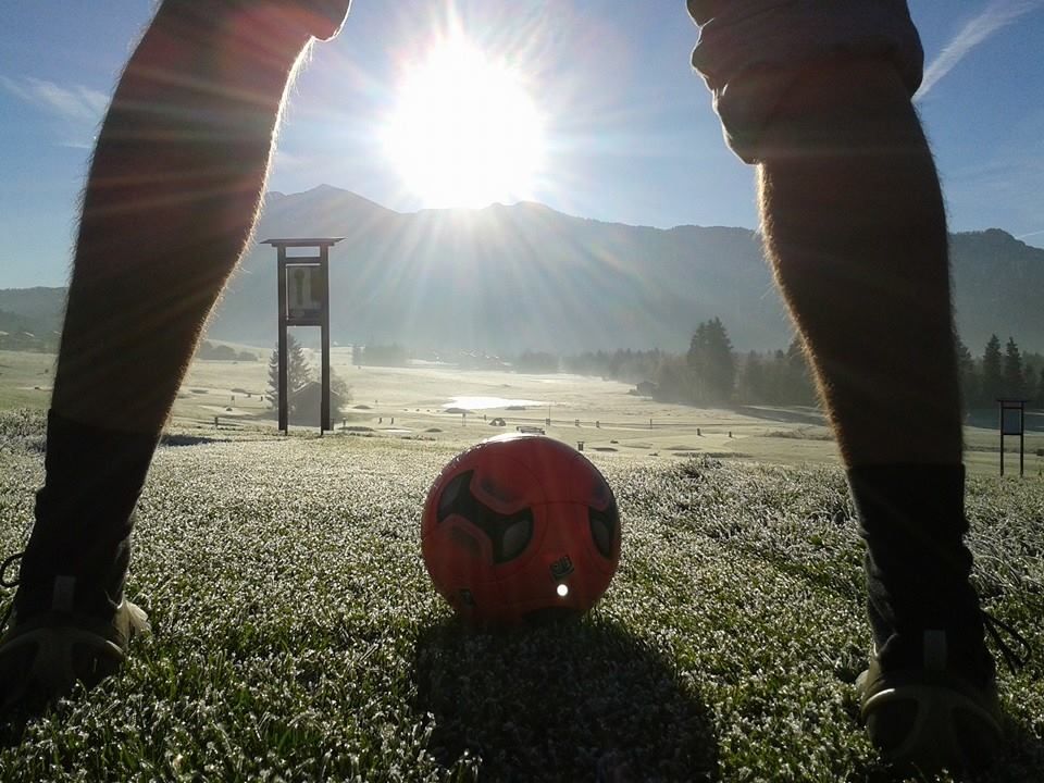 Soccerpark Inzell, traumhafter Blick