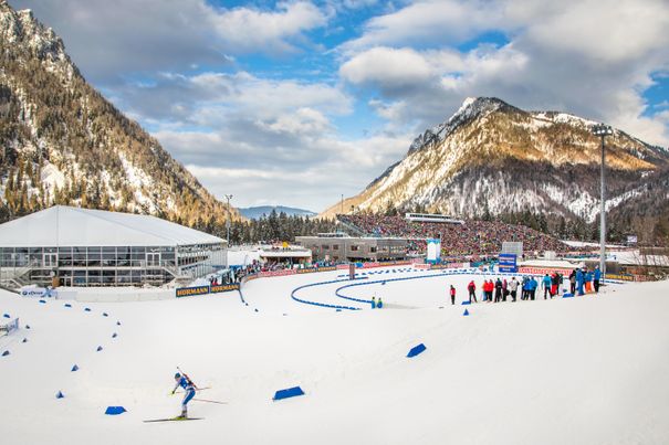 Chiemgau Arena beim Weltcup