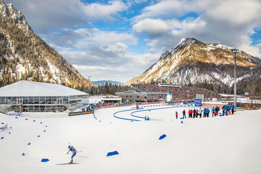 Chiemgau Arena beim Weltcup