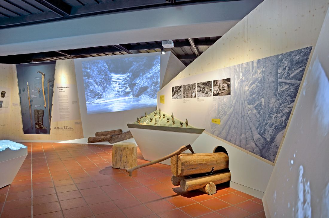 Holzknechtmuseum, Ausstellung