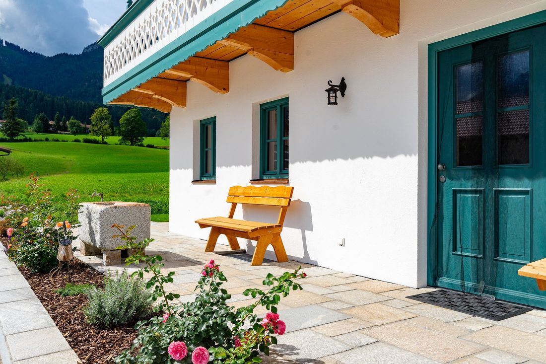 Terrasse Ost - Wohnung "Kleeblatt" (EG)