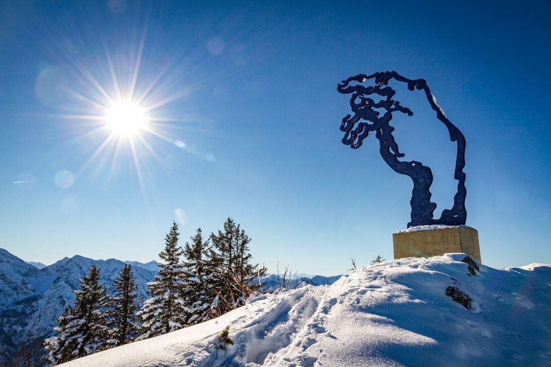 Adams Hand am Rauschberg