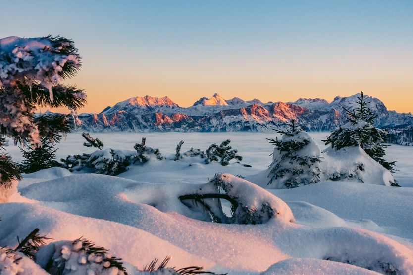 Winterpanorama Ruhpolding
