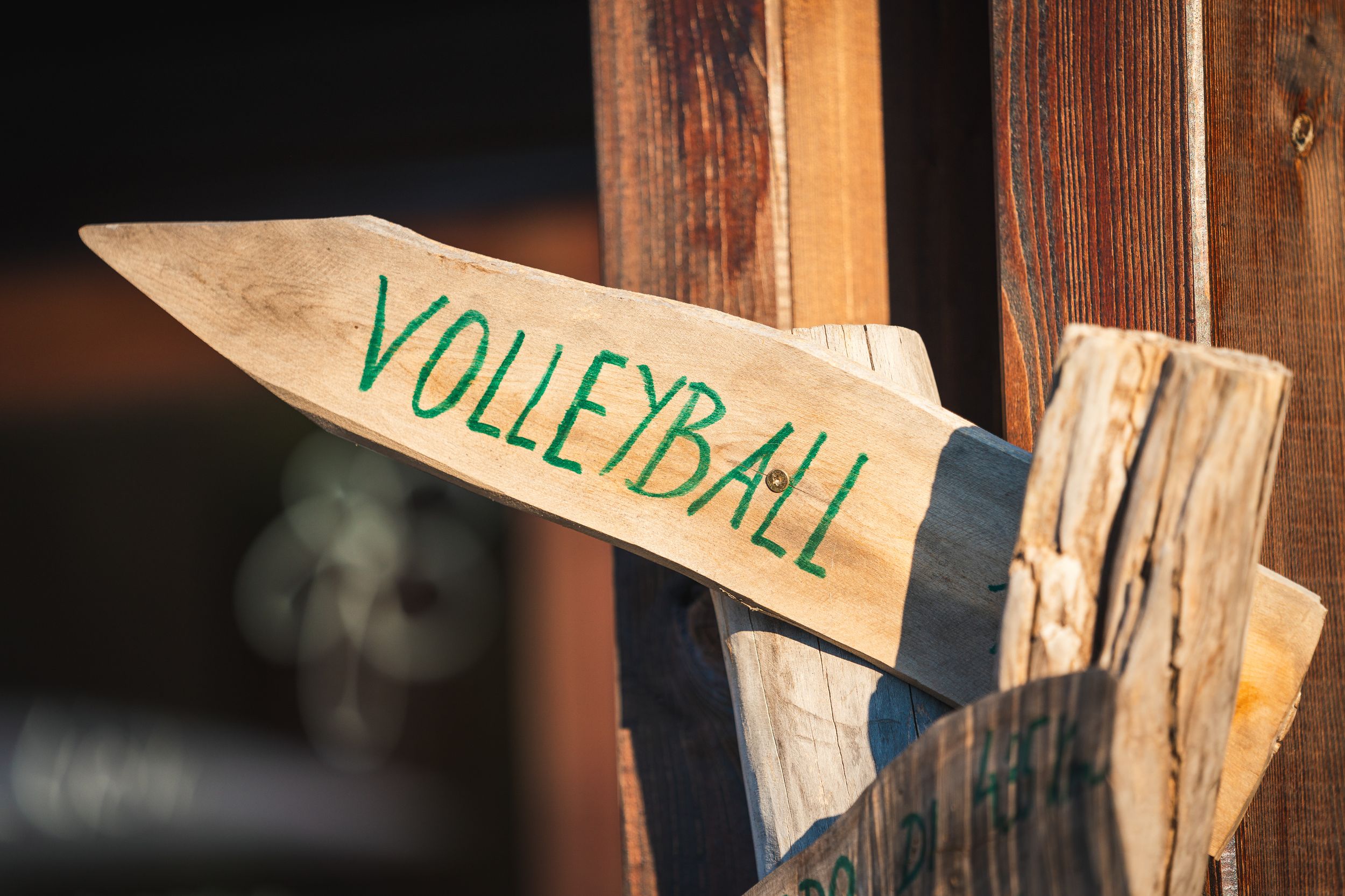Freibad-Volleyball