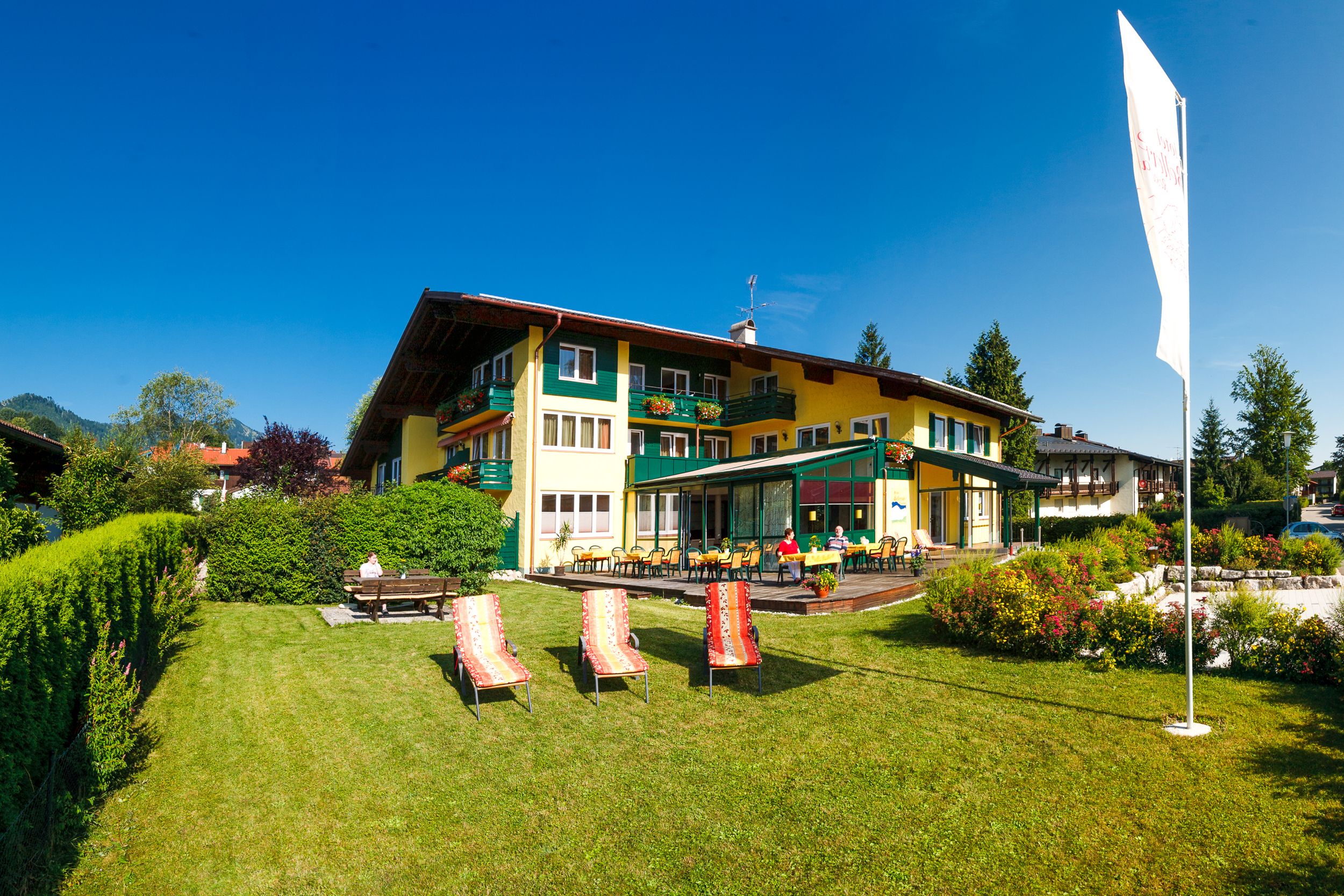 Bellevue Hotel-Restaurant, Außenansicht