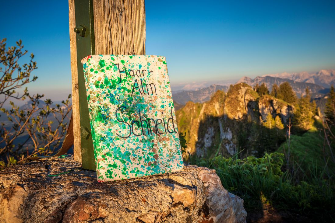 Tamara Schweidler die Gipfelbuchgestalterin