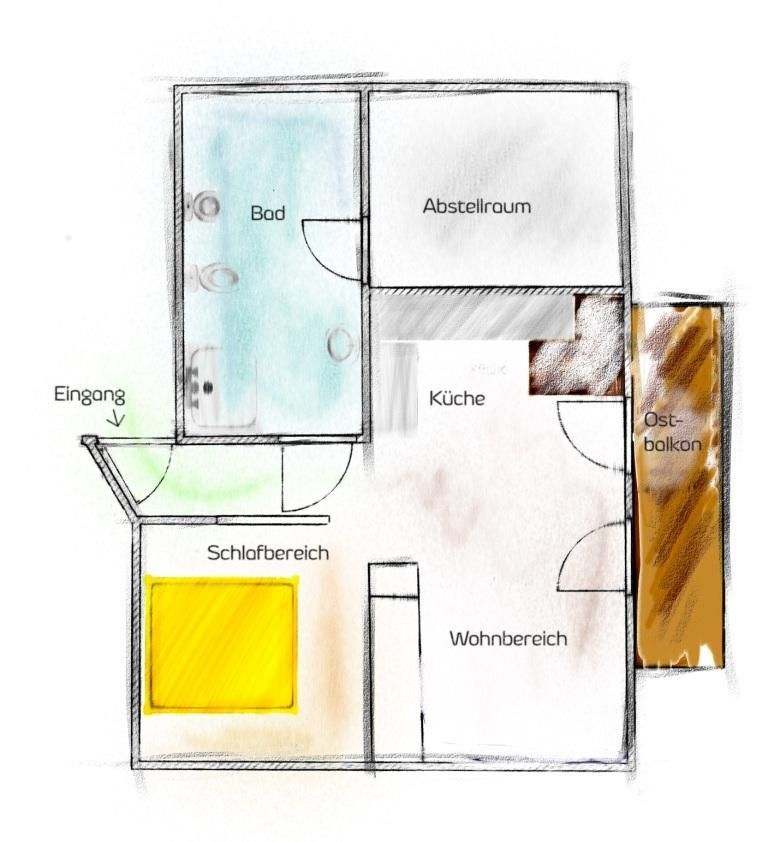 Grundriss_Ferienwohnung Rauschberg