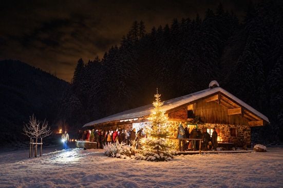 Winterzauber auf der Alm