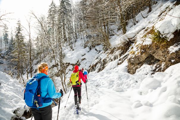 Schneeschuhwandern in Ruhpolding