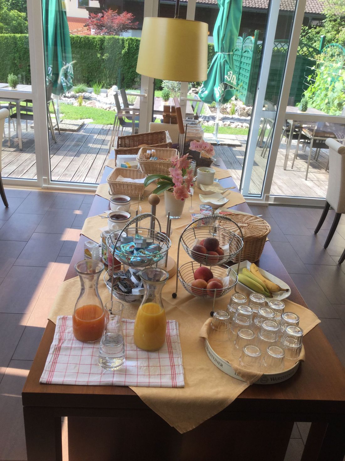 Frühstücksbüfett