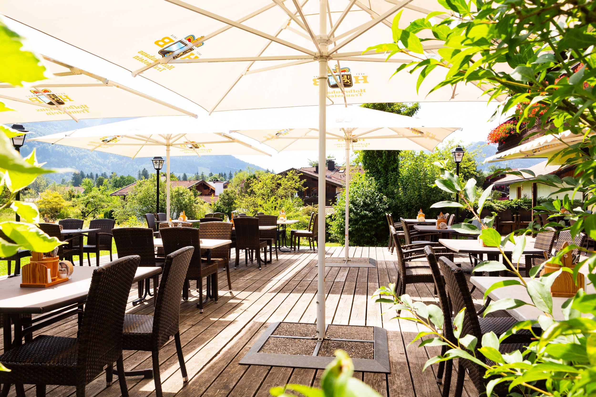 DEVA Restaurant Fischerwirt, Terrasse