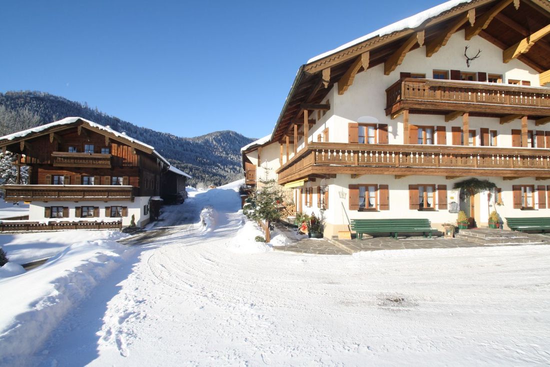 Hausansicht Winter