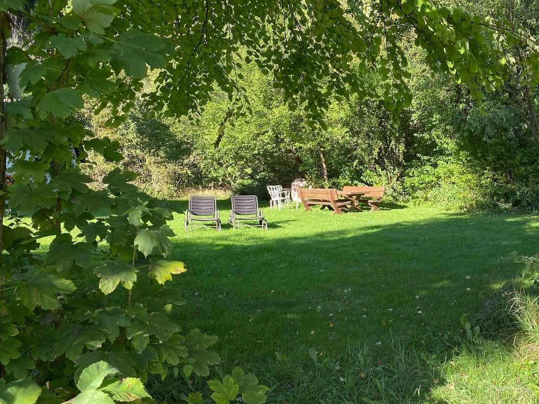 idyllischer Garten