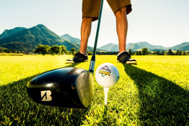 Fokus auf den Golfball