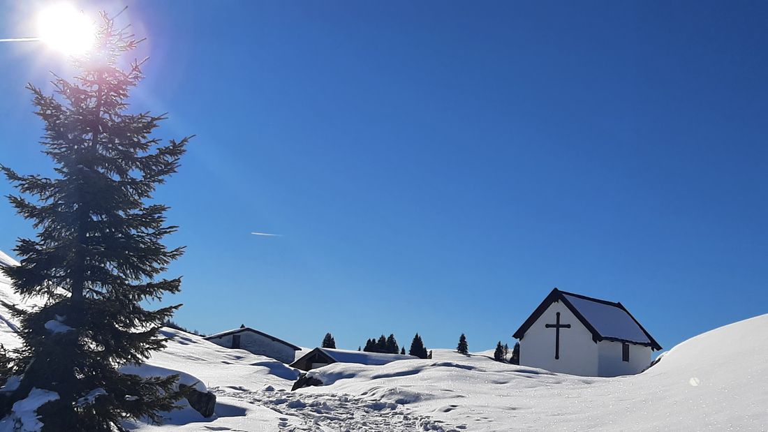 Winterlandschaft Eggenalm