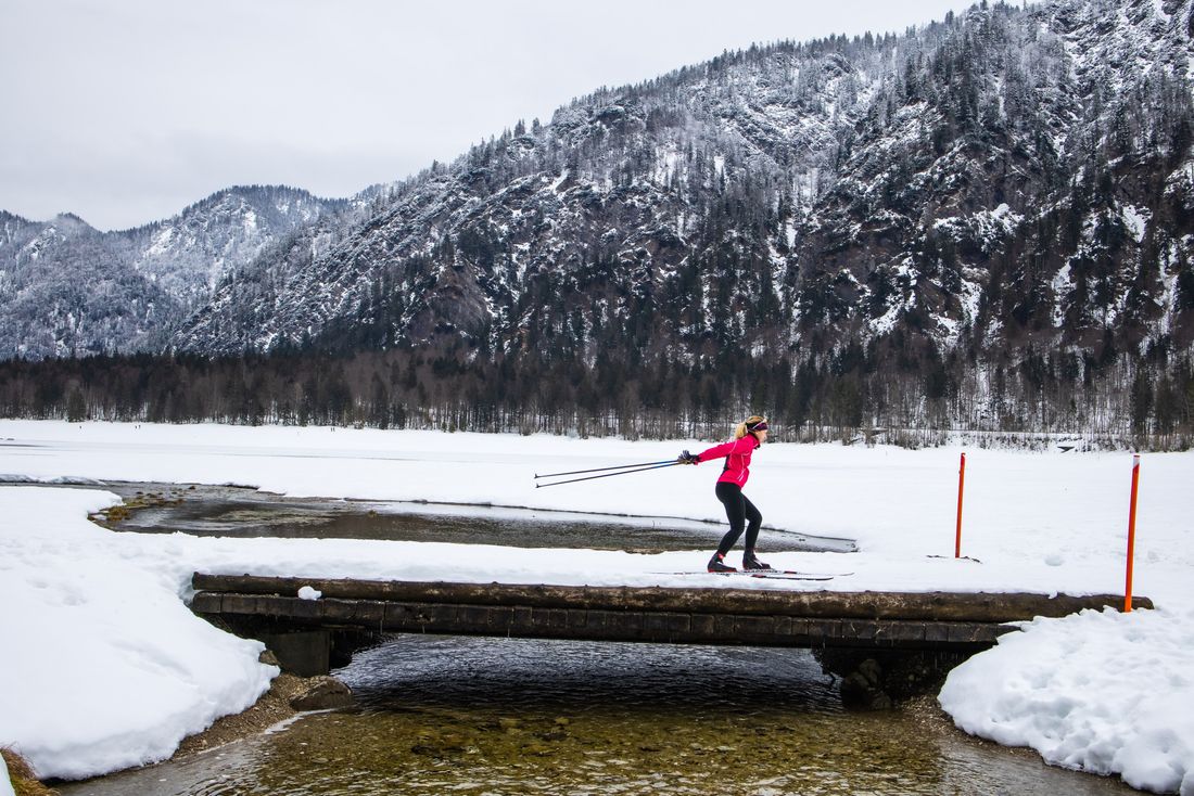 MIttersee Langlaufen Brücke