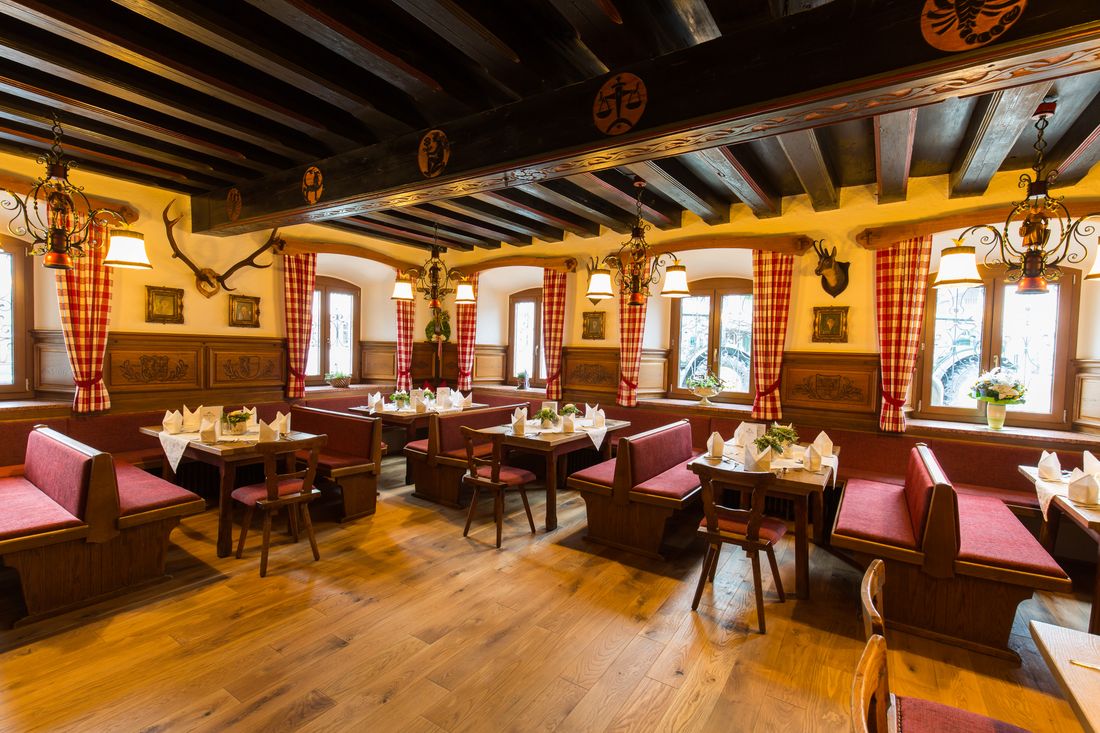 Hotel "Zur Post", Gastraum