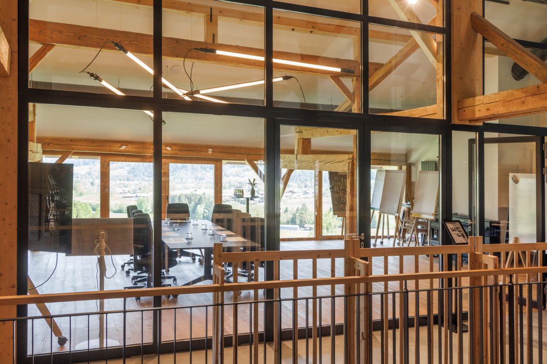 Blick auf den Konferenzraum