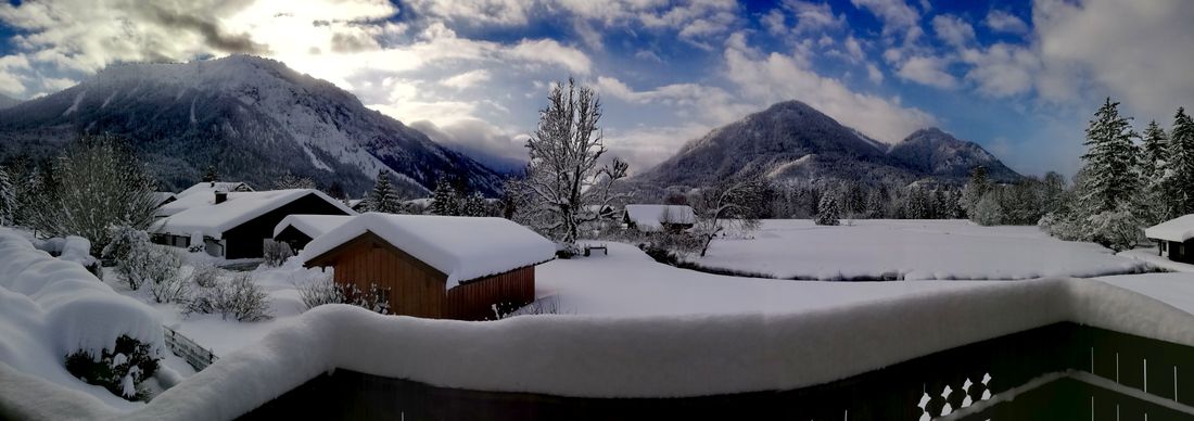 Blick vom Balkon Südseite