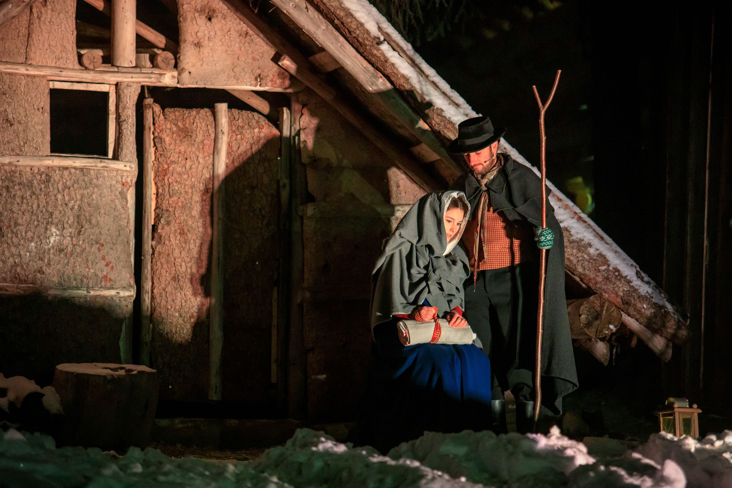 Herbergssuche Waldweihnacht