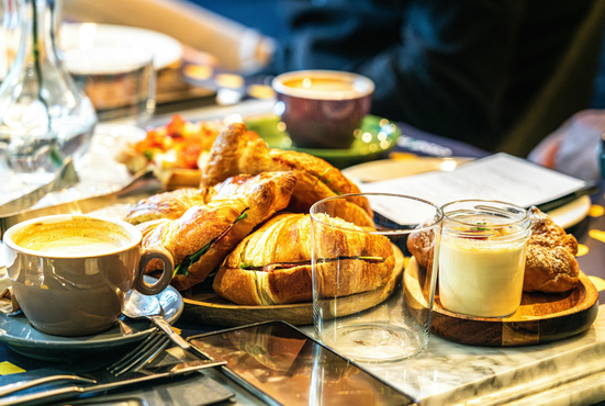 Französisches Frühstück