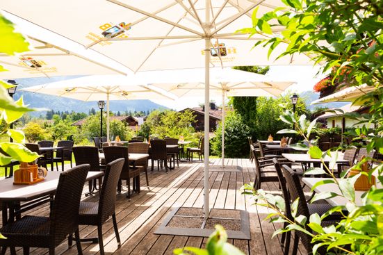 DEVA Restaurant Fischerwirt, Terrasse