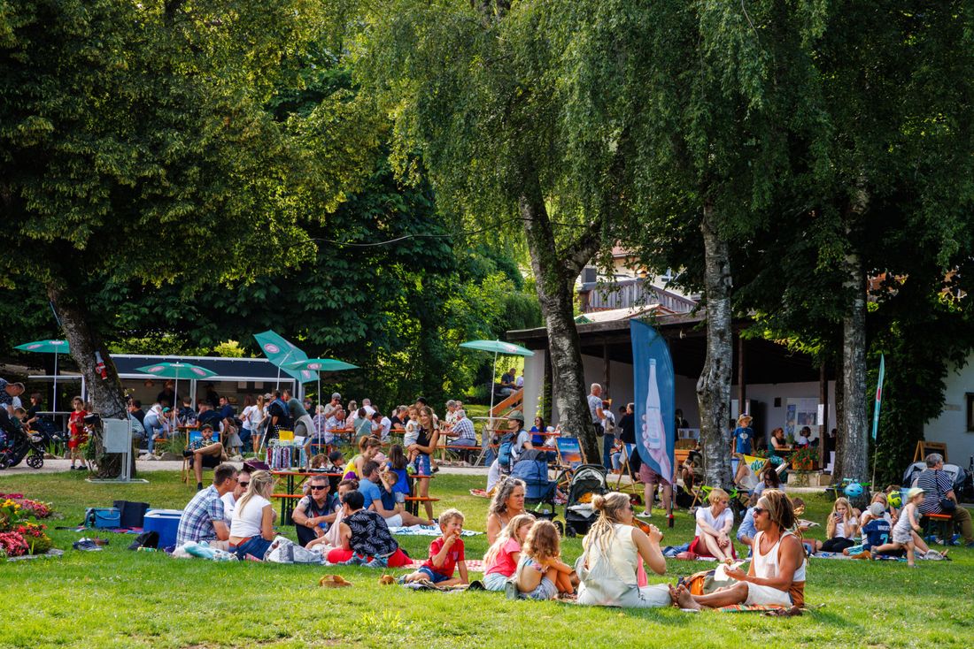 Picknick auf dem Voi Guad