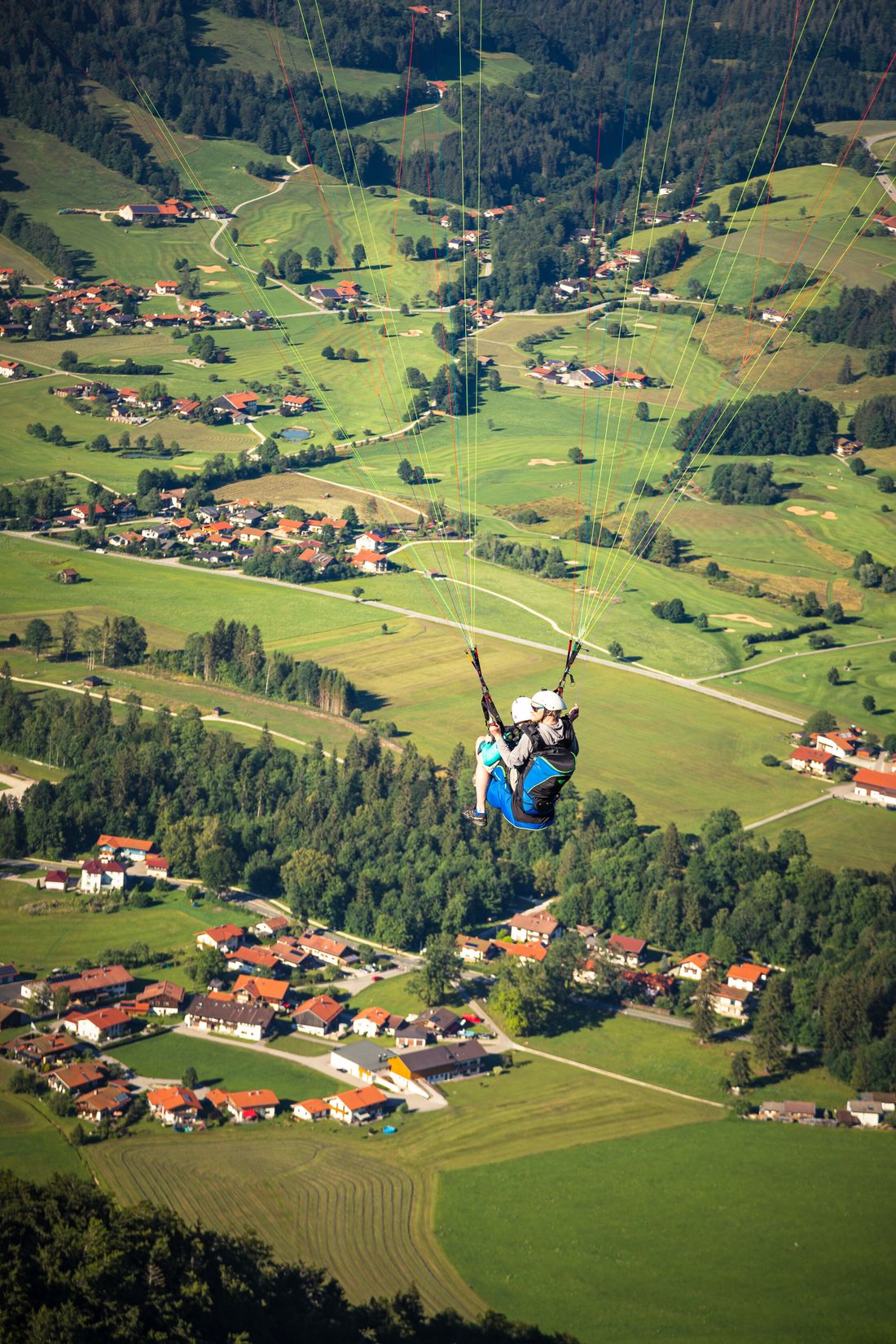 Der Pilot und sein Passagier.