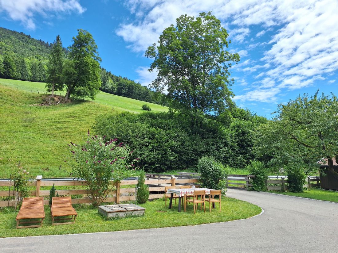 Gartenanteil für unsere Gäste