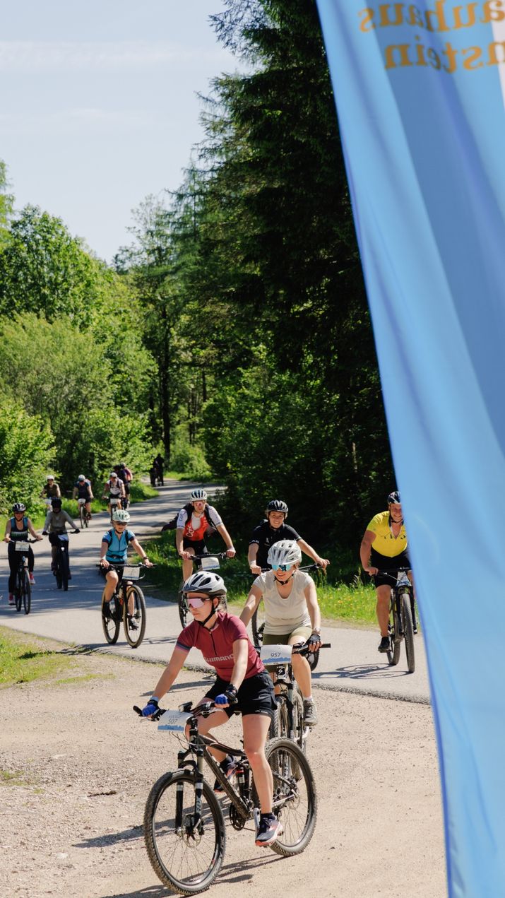 Teilnehmer der Chiemgau Bike Trophy