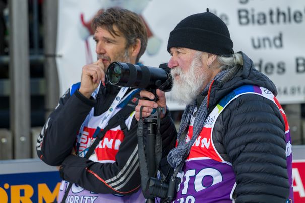 Fotografen Biathlon
