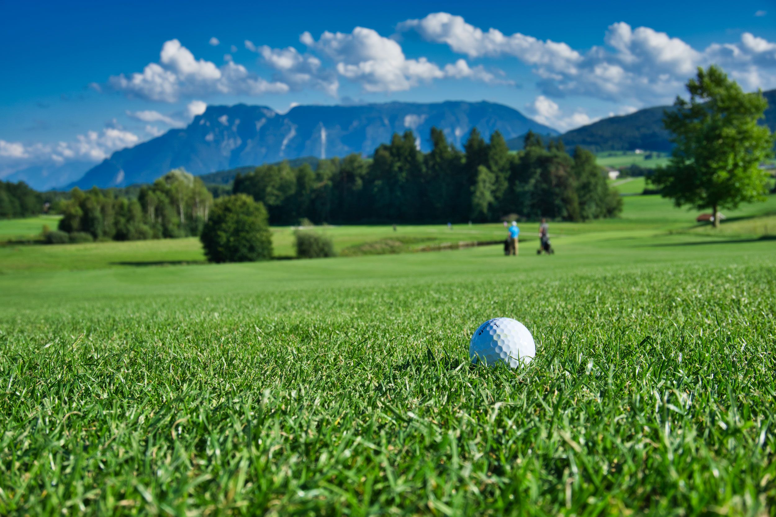 Golfen mit Aussicht