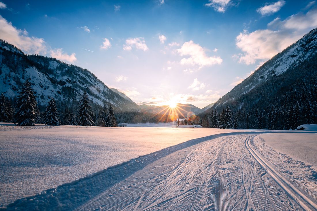 Loipen in Ruhpolding